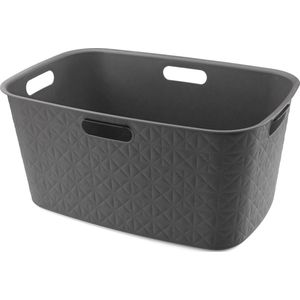 Curver Softex Wasmand 45 liter 57x37x27cm Antraciet
