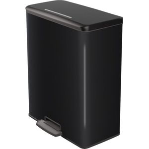 Curver Decobin Prullenbak - 65L - Rechthoekig - Zwart