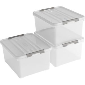 Curver handy+ 3x35 liter -  Opbergbox - Huishoudelijk