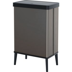 Curver Verto High - Prullenbak 54L - Grijs - 44x27x69cm