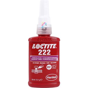 222 Schraubensicherung 50ml Flasche - Loctite
