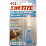 Loctite Secondelijm 401 Blauw 3 Gram