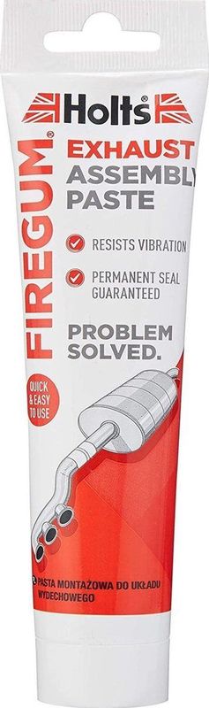 Holts - Fire Gum - Afdichtmiddel - Zwart - Hittebestendig tot 1000°C