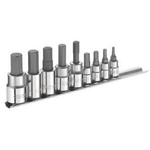 Expert by Facom schroevendraaierdoppenset 6-kant | 3/8" en 1/4" | 9-delig | E034802 - E034802