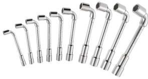 Expert by Facom Set van 22 Pijpsleutels met Knik - Chroom-Vanadiumstaal