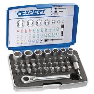 Expert by Facom bits en doppen 1/4" | 39 stuks | incl. koffer | E131705 - E131705