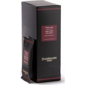 Dammann Frères - Earl Grey Yin Zhen 24 verpakte theezakjes - Zwarte thee met bergamot-
