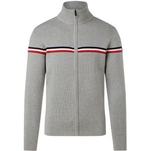 Fusalp - Wengen Fiz - Cardigan - Grijs - Merinowol - Thermoregulerend