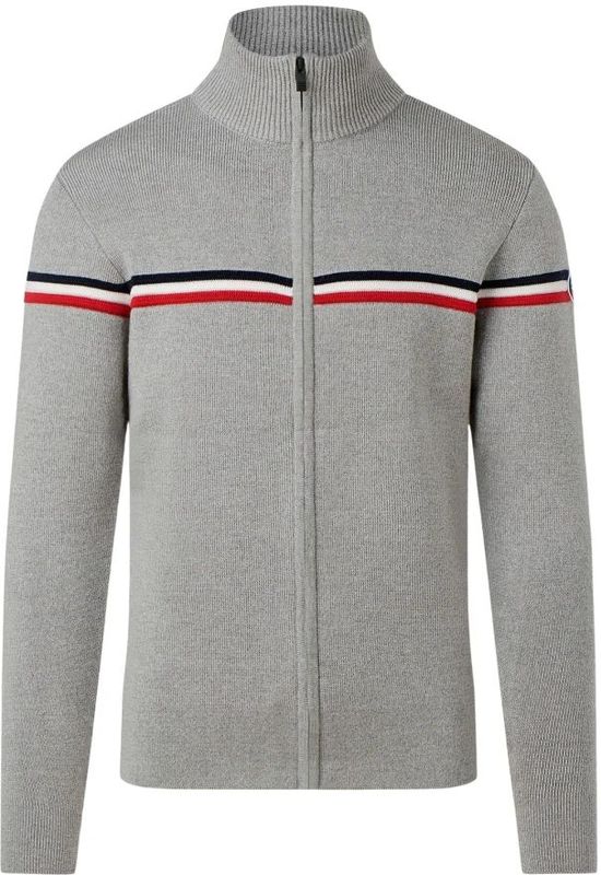 Fusalp - Wengen Fiz - Cardigan - Grijs - Merinowol - Thermoregulerend
