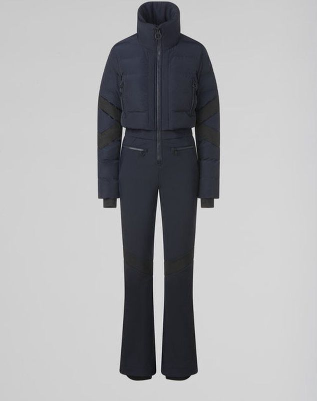 Fusalp - Clarisse - Skisuit - Blauw - Stretch Gebonden Fleece Softshell