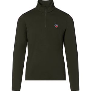 Fusalp - Mario - Thermische Top - Groen - Geborstelde Powerstretch-stof