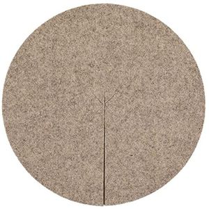 La cordeline 2 stuks mulchschijven Ø 30 cm van wol 600 g/m², natuur