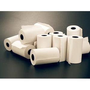 10 spoelen bankkaarten, thermisch papier, CB TPE 57 x 40 x 12 mm, lengte 16 m, BPA-vrij