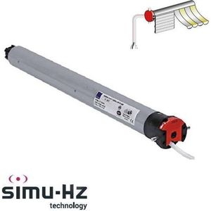 Simu T5 Hz buismotor met geïntegreerde ontvanger - Kracht: 10 Nm