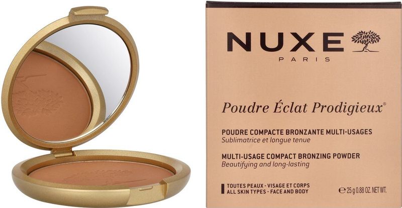 Nuxe Poudre Eclat Prodigieux Mutli-Usage Compact Bronzing Powder Bronzer 25 gr