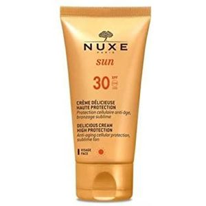 NUXE Melting Sun Cream High Protection SPF30 Face Zonbescherming 50 ml