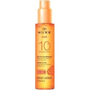 Nuxe Sun- Tanning Oil Face and Body SPF 10 150 ml - Sonnencreme