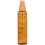 Nuxe Sun Tanning Oil High Protection for Face and Body SPF30 - Zonnebrand  - 150 ml
