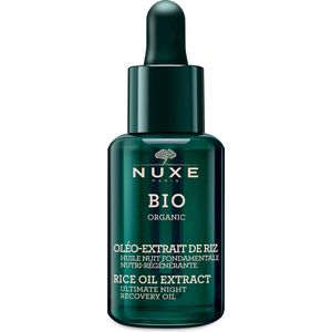 Nuxe Bio Organic Oléo-Extrait de Riz Hile Nuit Fondamentale Olie Normale/Droge Huid 30ml