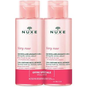 Nuxe Very Rose Micel. Water Gevoel.3en1 Pn 2x400ml