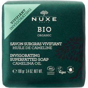 Nuxe Bio Organic Huile de Cameline Savon Surgras Vivifiant Zeep 100gr