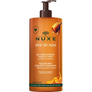 Nuxe Reve Miel Lavant 750ml Cleansing Gel Oranje