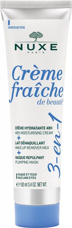 Nuxe Creme Fraiche 3-in-1 Face Cream & Cleanser & Mask 100 ml