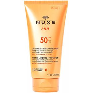 NUXE Sun Zonnemelk gezicht & lichaam SPF 50 150 ml