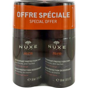 Nuxe Men - 24HR Protection - Deo Roll-On - Ongewenste Geuren - 50ml