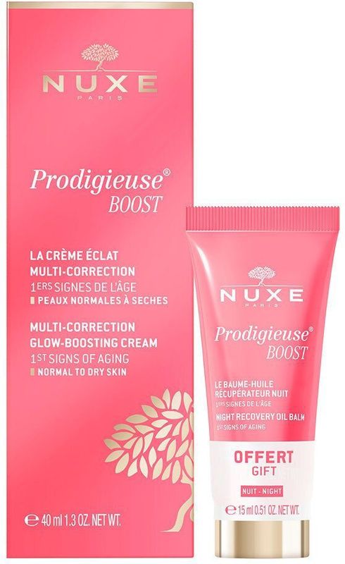 Prodigieuse Boost - Gezichtsverzorging - 40 ml Crème + 15 ml Nachtbalsem