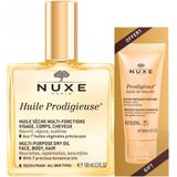 Nuxe Prodigieuse Multi-Purpose Dry Oil + Prodigieux Shower Oil Gift Set