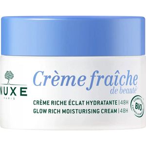 Nuxe Crème Fraîche de Beauté Glow Rich Moisturizing Cream Hydraterende Gezichtscrème met 48-Uurs Werking 50 ml