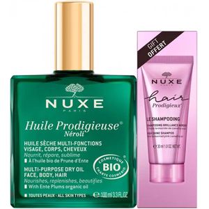 NUXE - Huile Prodigieuse Néroli - Droge Olie en Glansshampoo - 100 ml en 30 ml