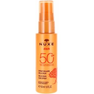 NUXE Sun - Sun Spray SPF 50 - Zonnebrand - Reisformaat - Hydraterend