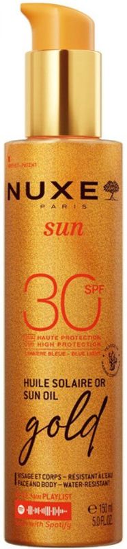 NUXE - Zonnebrandolie - SPF 30 - Gezicht en Lichaam - Hydraterende Formule