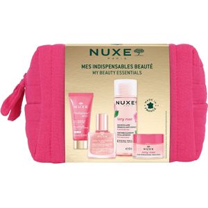 NUXE - My Beauty Essentials - Verzorgingsset - Roze - Inclusief Huile Prodigieuse® Or Florale 10 ml en Micellair Reinigingswater 30 ml