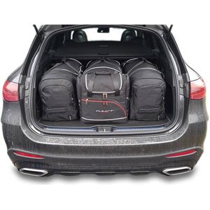 MERCEDES-BENZ GLC 2022+ (inclusief PHEV en MHEV) Reistassen Kofferbak Tassen Set Organizer | 4-Delige Perfect Passende Set Auto Interieur Accessoires Nederland en België