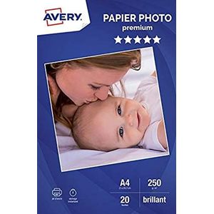 Avery Fotopapier A4 250 g/m2 15 vellen