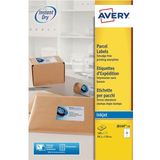 Avery - J8169-25 - Etiketten - 99.1x139mm - Wit - 100 Stuks