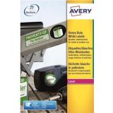 Avery Zweckform L7060-20 weerbestendige etiketten | 63,5 mm x 38,1 mm | 420 etiketten