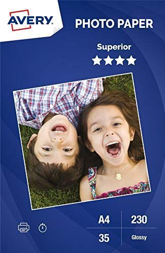 Avery 2497 fotopapier glanzend A4 230 g/m2 35 vellen