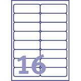 Avery - L7562-25 - Etiketten - Transparant - 400 Stuks - 99.1x33.9mm