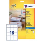 Avery - Inkjet Etiketten - QuickDRY - Stevig Klevend - A4 Formaat