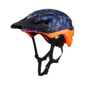 cairn rift mips mountainbike helm blauw oranje