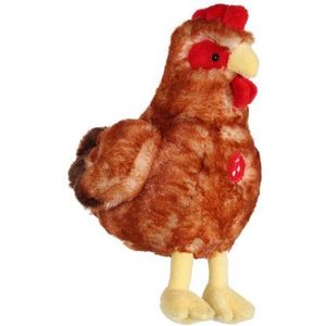 Gipsy - 070353 – pluche – kip – rood geluid – 22 cm