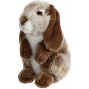 Knuffel - Gipsy Toys - Ram konijn - 18cm - Bruin