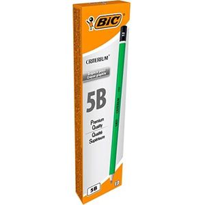 BIC Criterium 550 5B Grafiet Potloden - Doos van 12 Stuks