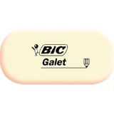 Bic - Gum Galet zacht potlood wit  | 12 stuks