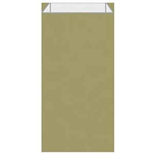 APLI 102059 APLI 102059 250 enveloppen Kraft geschenkzakken 35 cm x 18 cm x 5,5 cm, goud