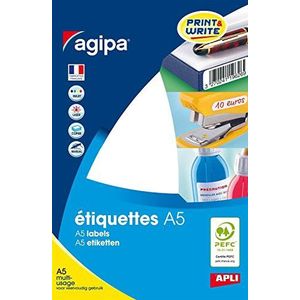 APLI 114088 multifunctionele etiketten, 24 x 24 mm, 640 stuks